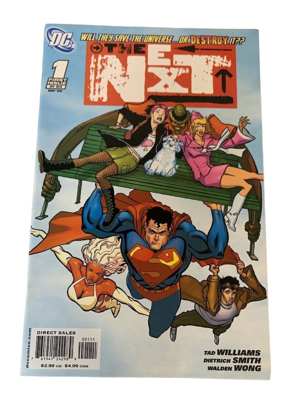 The Next #1 (2006) DC Comics 1st Issue Tad Williams VF/NM